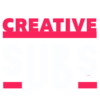 logo creative subs white.newpng22